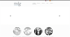 Desktop Screenshot of mdgasesores.com